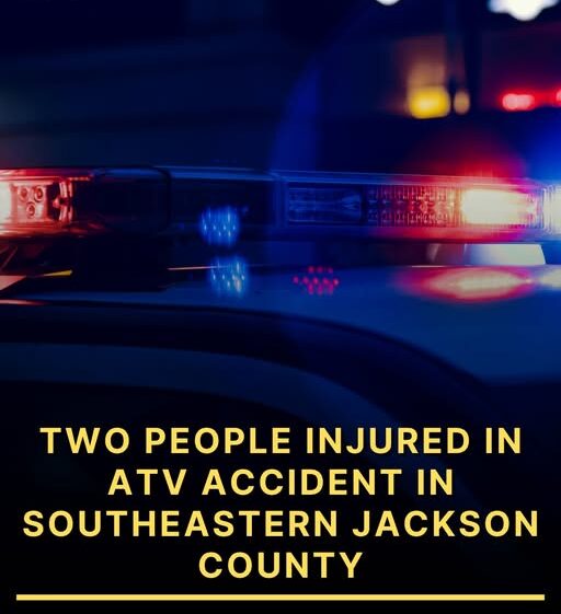 Accident, Two Seriously Injured in ATV Rollover Crash cause by a Dog in Jackson County